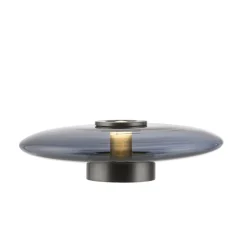 Ściemnialna lampa na sufit PURE VITRUM SZARY (6083-15) - Paul Neuhaus