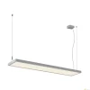 Ściemnialna lampa wisząca WORKLIGHT PRO 120 DALI, Touch, szara (1007470) - SLV