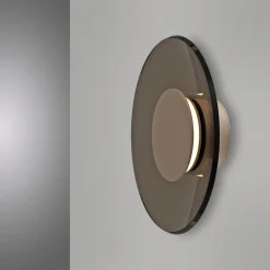 Ściemnialny kinkiet PURE MOON BRĄZOWY (9594-97) - Paul Neuhaus