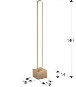 Colette lampa podłogowa 1L (787321) - Schuller