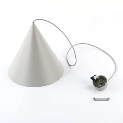 CONO BEIGE LAMPA WISZĄCA 1 L (10056) - TK Lighting