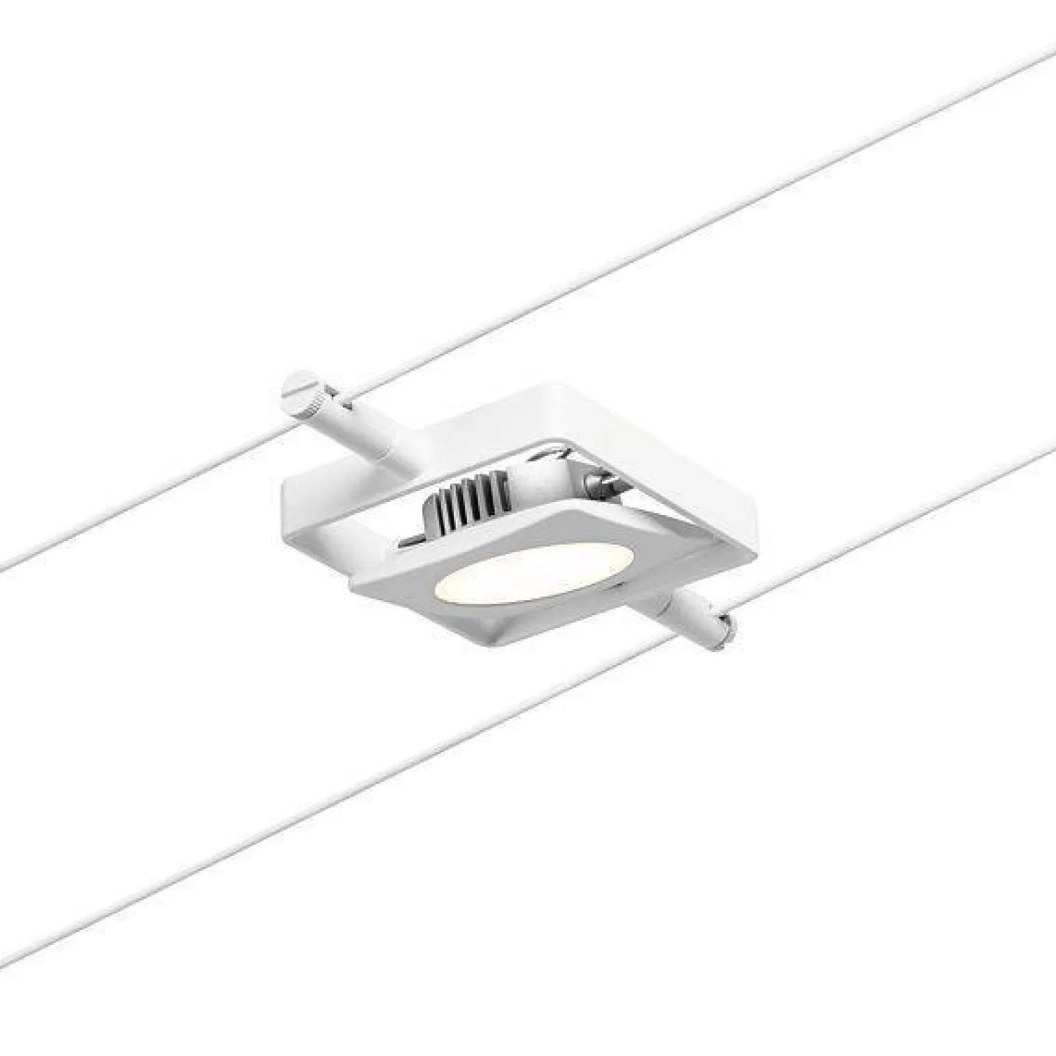 Corduo System linkowy Spot MacLED 4,5W Bia mat/Chrom 12V DC twszt 3000K (PL94423) - Paulmann