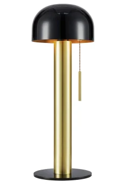 COSTA Table 1L Black/Brushed brass (108576) Markslojd