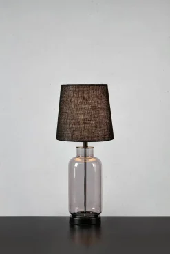 COSTERO Table 1L 61,5cm Smoke/Black (108696) Markslojd