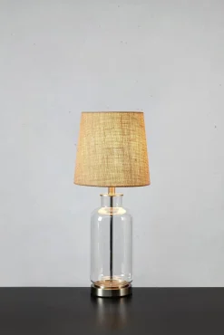 COSTERO Table 1L 61,5cm Transparent/Natural (108694) Markslojd