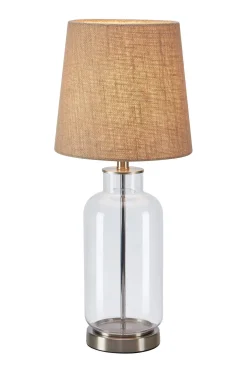 COSTERO Table 1L 61,5cm Transparent/Natural (108694) Markslojd