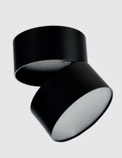 Czarny spot z przełącznikiem CCT MONA 10W CCT SWITCH (AZ6035)