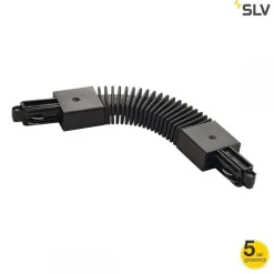 Łącznik giętki do szyna 1f., czarna