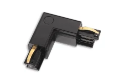 Łącznik "L" DOBAC TRACK prawy czarny (MHT1-L/R-BK) - Maxlight