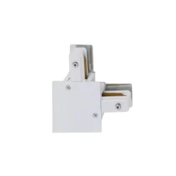 Łącznik L szynoprzewodu podtynkowego 1F 230V - Biały (6346) - Brosline