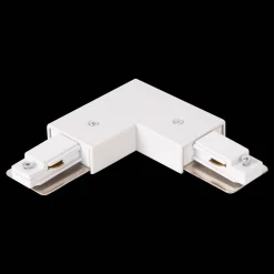 Łącznik L Track Biały 1-Obwodowy + zasilanie centralne (ML0717) - Milagro