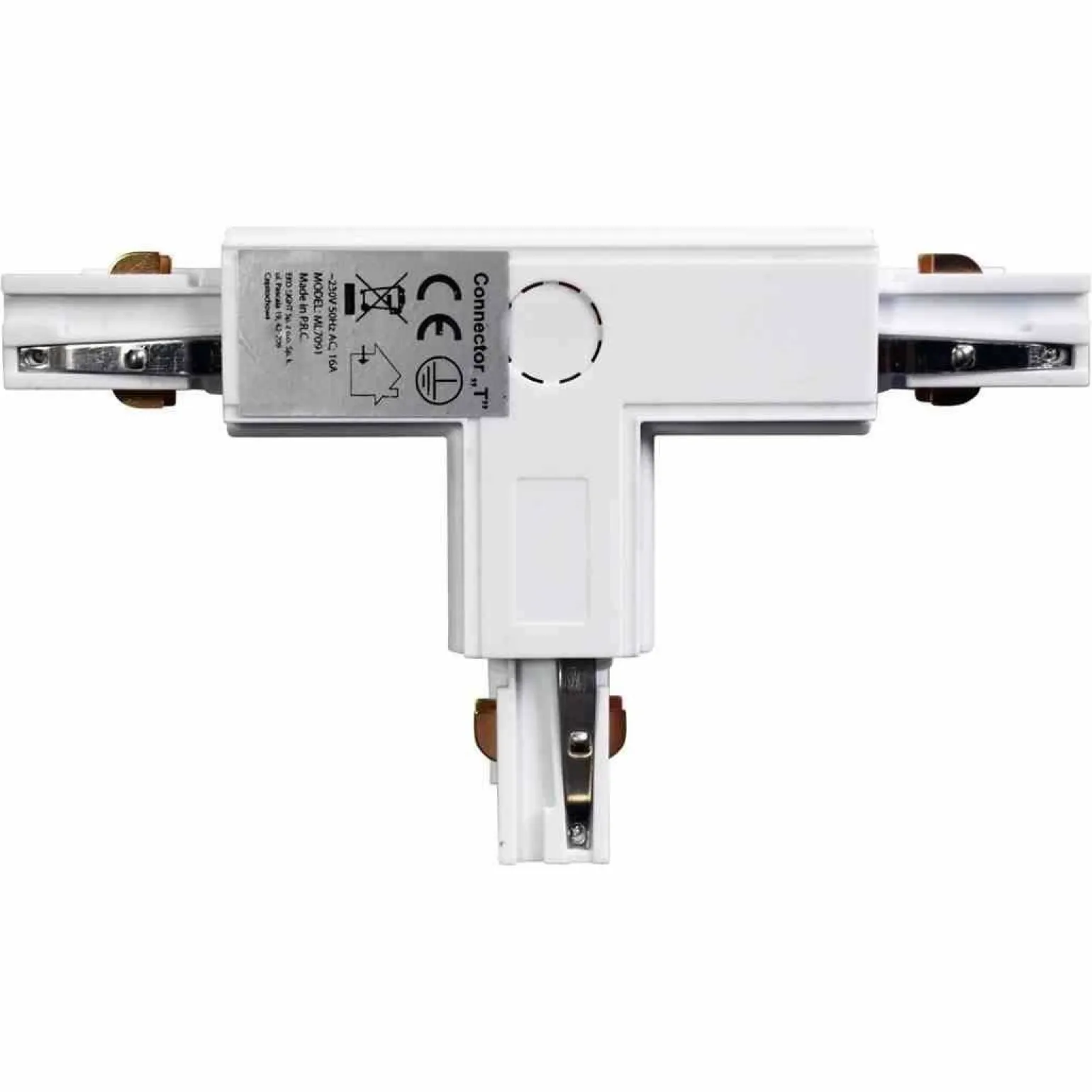 Łącznik Lampy Track Light White 3 Circuit Typ: T DR (ML7091) - Eko-Light