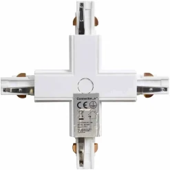 Łącznik Lampy Track Light White 3 Circuit Typ: + (ML7097) - Eko-Light