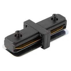 Łącznik Prosty Track Czarny 1-Obwodowy (ML0708) - Milagro