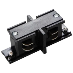 Łącznik Szynoprzewodu Track Czarny 3-Obwodowy Typ: Prosty Mini (ML2137) - Milagro