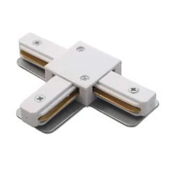 Łącznik T szynoprzewodu natynkowego 1F 230V - Biały (6309) - Brosline