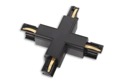 Łącznik "X" DOBAC TRACK czarny (MHT1-X-BK) - Maxlight