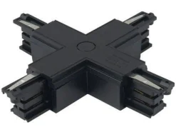 Łącznik "X" DOBAC TRACK czarny (MHT1-X-BK) - Maxlight