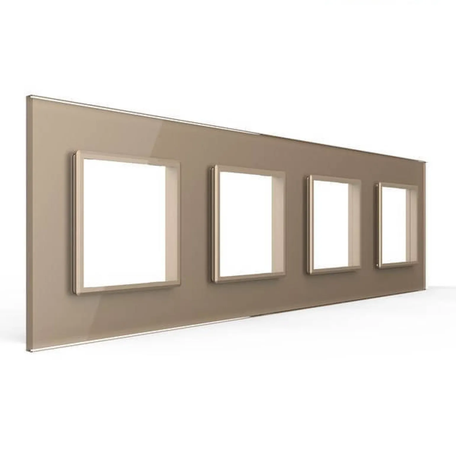 Czterokrotna złota ramka szklana (GPF-4-63) LIVOLO