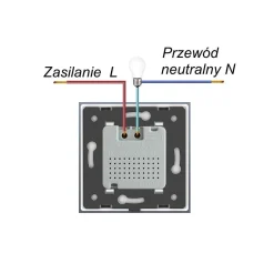 Czujnik ruchu kolor złoty (VL-C700PIR-63) LIVOLO