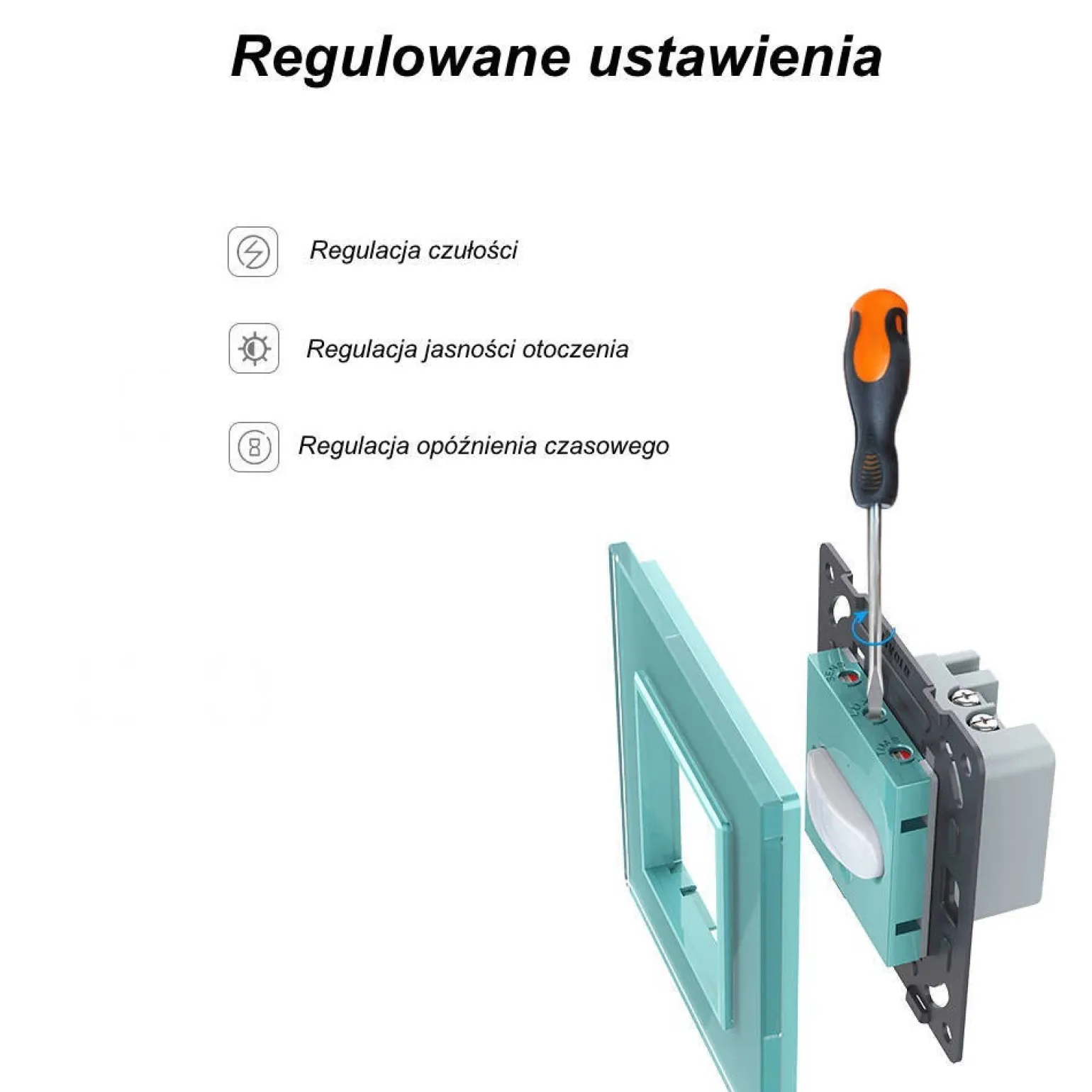 Czujnik ruchu kolor złoty (VL-C700PIR-63) LIVOLO