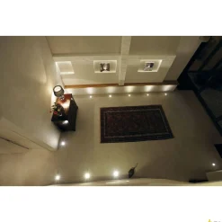 DASAR 70, lampa podłogowa wpuszczana outdoor, QPAR51, IP67, kwadratowa, stal nierdzewna 304, maks. 35W (229374) - SLV