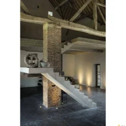 DASAR EXACT 116, lampa podłogowa wpuszczana outdoor, QPAR51, IP67, okrągła, stal nierdzewna 316, maks. 35W (228430) - SLV