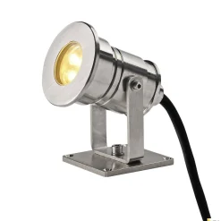 DASAR PROJEKTOR, reflektor outdoor, LED, 3000K, IP67, stal nierdzewna 316, 230V, 6W (233571) - SLV