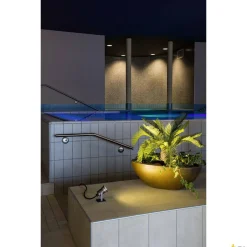 DASAR PROJEKTOR, reflektor outdoor, LED, 3000K, IP67, stal nierdzewna 316, 230V, 6W (233571) - SLV