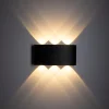 Dekoracyjny kinkiet na elewację ARROW BLACK LED IP 54(18181) - TK Lighting