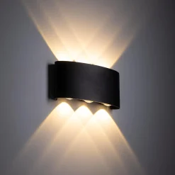 Dekoracyjny kinkiet na elewację ARROW BLACK LED IP 54(18181) - TK Lighting