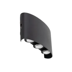 Dekoracyjny kinkiet na elewację ARROW BLACK LED IP 54(18181) - TK Lighting
