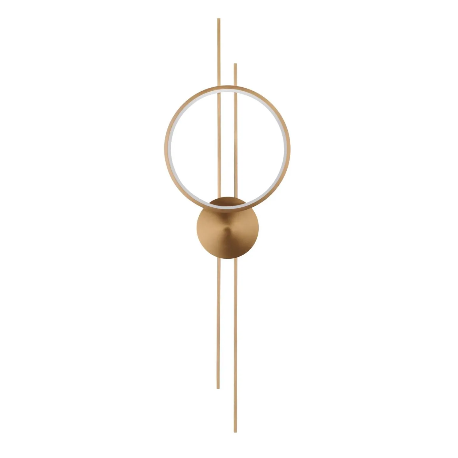 Designerska lampa ścienna ECLIPTICA LED złota 100 cm (ST-DL8532) - Step into Design