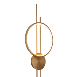 Designerska lampa ścienna ECLIPTICA LED złota 100 cm (ST-DL8532) - Step into Design