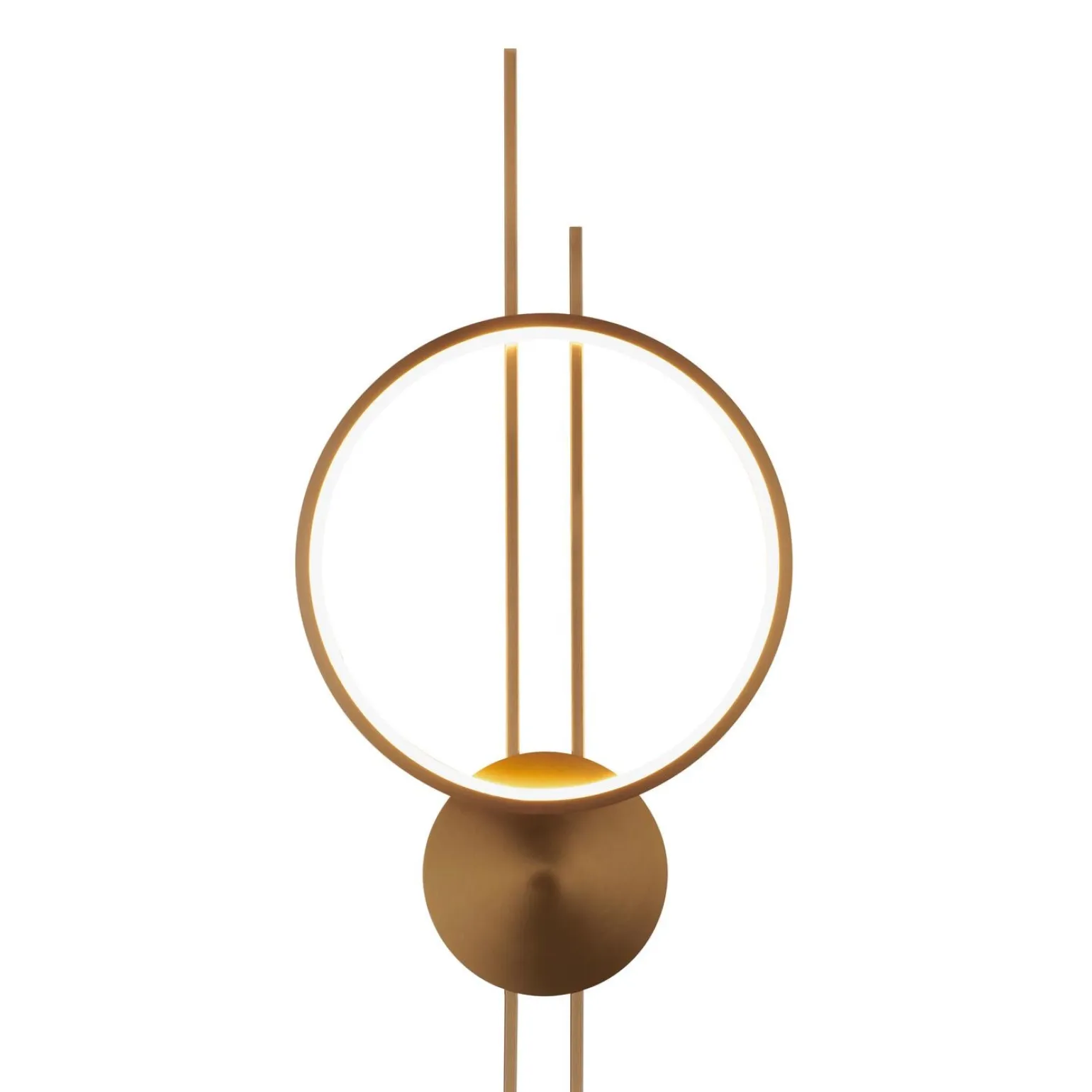 Designerska lampa ścienna ECLIPTICA LED złota 100 cm (ST-DL8532) - Step into Design