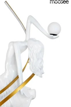 Designerska lampa podłogowa z pilotem zmiany barwy DANCING QUEEN (MSE1501100428) - Moosee