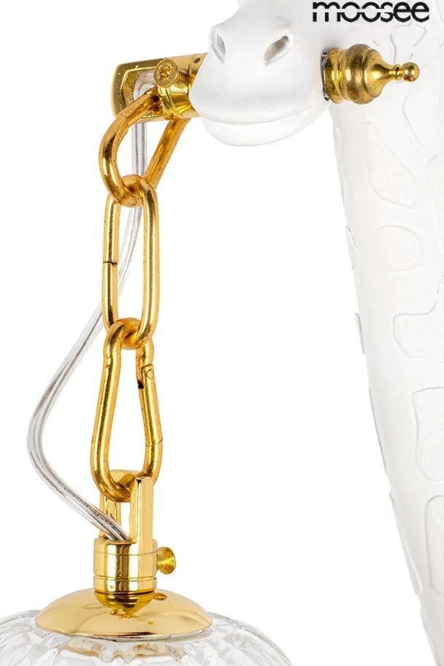 Designerski kinkiet GIRAFFE biały (MSE1501100400) - Moosee