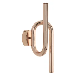 Designerski kinkiet MYK LED miedziany 42 cm (DB4062) - Step into Design