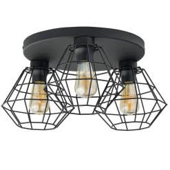 DIAMOND NEW BLACK LAMPA SUFITOWA 3 PL (6205) - TK Lighting
