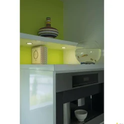 DL 126, lampa wpuszczana, LED, 3000K, okrągła, metal szczotkowany, 2,8 W, ze sprężynami piórowymi (112225) - SLV