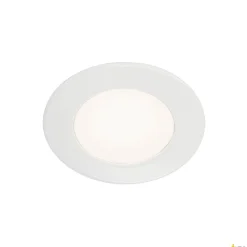 DL 126, lampa wpuszczana, SMD LED, 3000K, okrągła, kolor biały, maks. 3W, ze sprężynami piórowymi (112221) - SLV