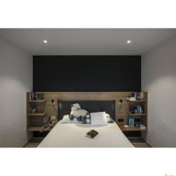 DL 126, lampa wpuszczana, SMD LED, 3000K, okrągła, kolor biały, maks. 3W, ze sprężynami piórowymi (112221) - SLV