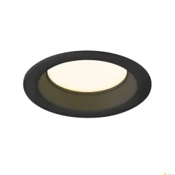 DOWNLIGHT V 100, lekko wpuszczana osłona czarna (1007479) - SLV
