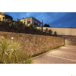 DOWNUNDER OUT LED L, lampa ścienna wpuszczana outdoor, LED, 3000K, antracyt (233615) - SLV