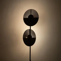 Drewniana lampa podłogowa 2XG9 (16135) - TK Lighting