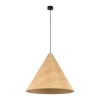 Drewniana lampa wisząca SOLIS WOOD DĄB JASNY (10597) - TK Lighting