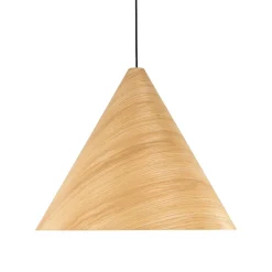 Drewniana lampa wisząca SOLIS WOOD DĄB JASNY (10597) - TK Lighting