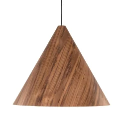 Drewniana lampa wisząca SOLIS WOOD DĄB CIEMNY (10598) - TK Lighting