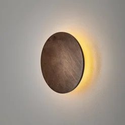 Drewniany kinkiet Ring Timber S (11288) - Nowodvorski