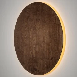 Drewniany kinkiet Ring Timber XXL (11178) - Nowodvorski